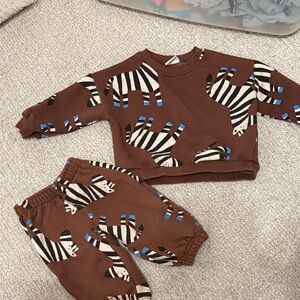 Zara sweat set 1.5 years size